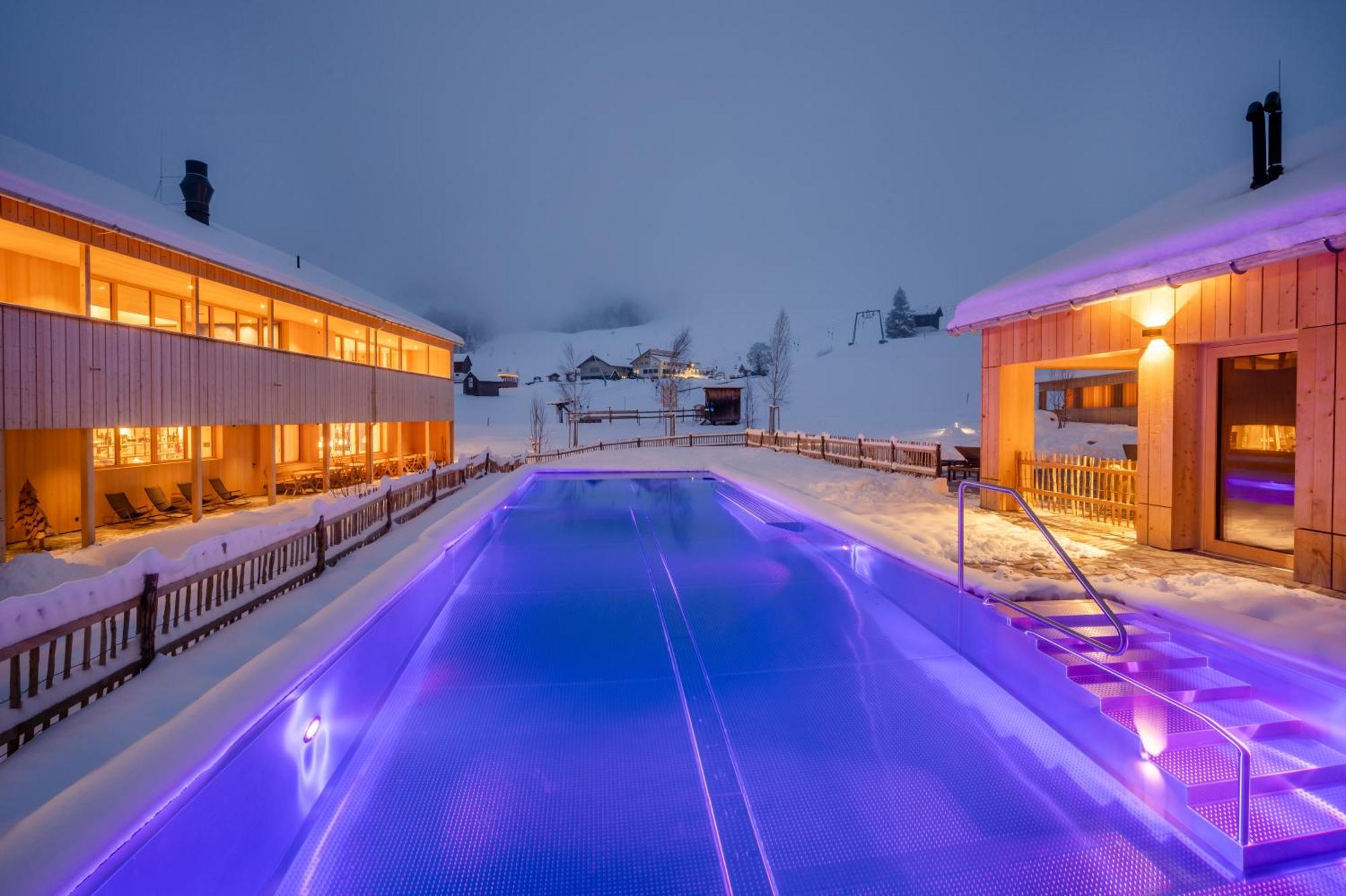 Fuchsegg Eco Lodge Bagian luar foto